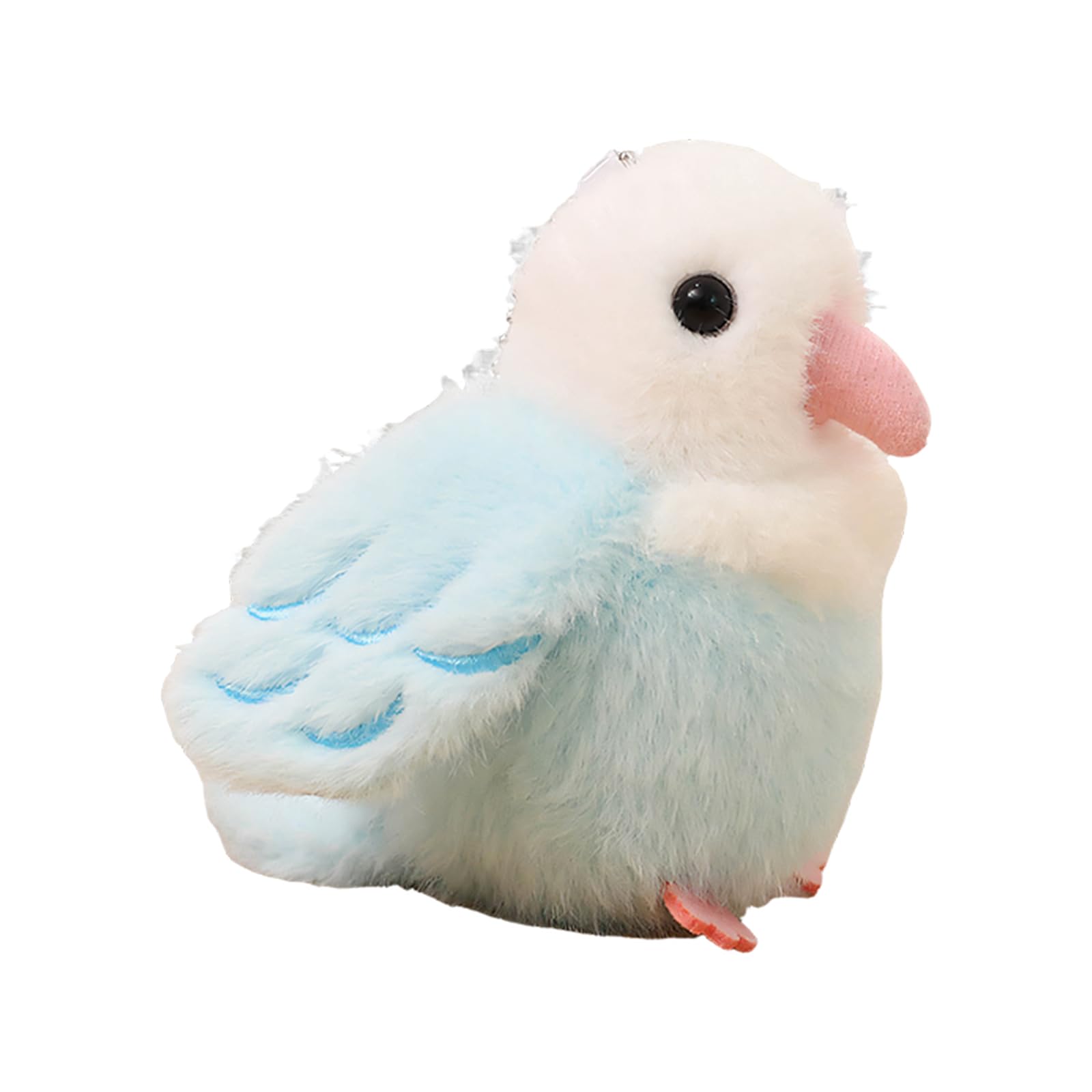Nvoqilin F Realistic Eathered Bird Ornament 12Cm Handcraft Pp Cotton Hanging Decoration Or Home Gifts Bird Ornament
