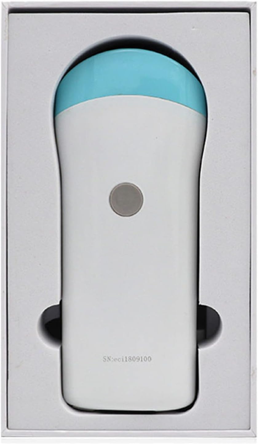 KEULEN Scanner Ad Ultrasuoni Wireless Portatile, Strumento Diagnostico per Gravidanza Veterinaria, Sonda Elettronica da 3,5 MHz, Tester per Gravidanza Veterinaria Ad Ultrasuoni, Batteria da 4500 mAh