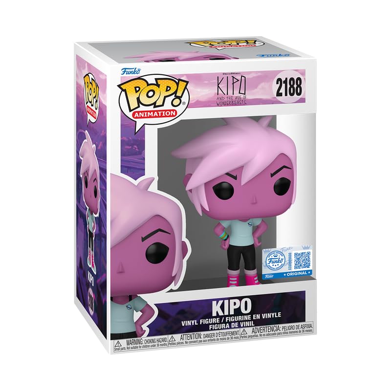 Funko Pop! Animation KIPO and The Age of Wonderbeasts, KIPO Vinyl Figure #2188, Exclusive with Authentication