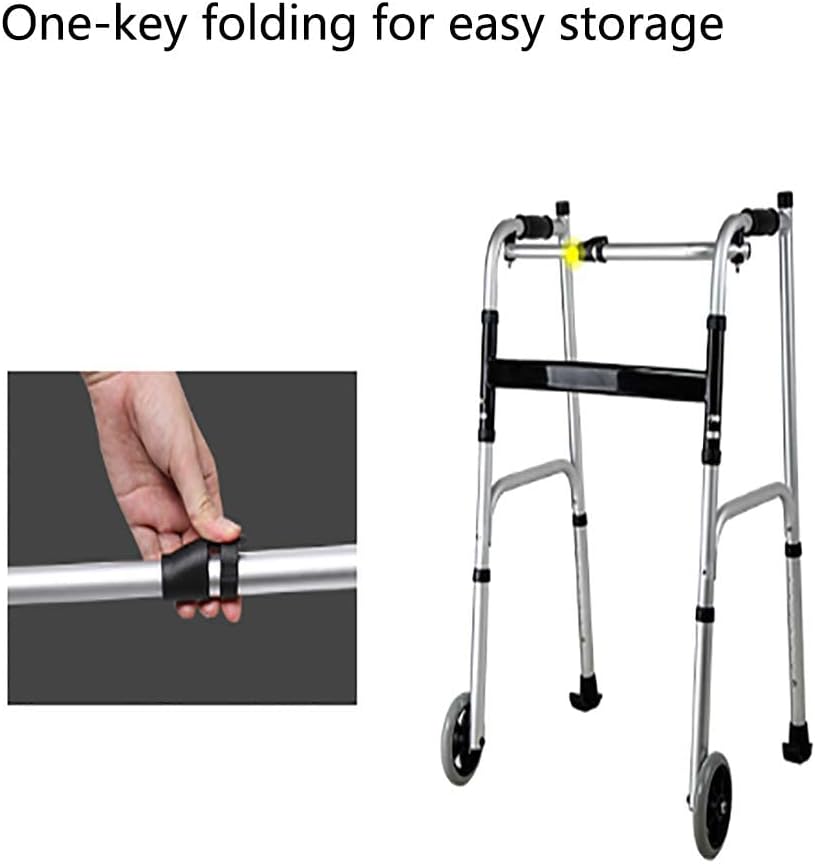 Elderly 2 Wheels Adjustable Stair Assist Device Up and Down Stairs Slope Adult Or Elderly Foldable Adjustable with Storage Bag