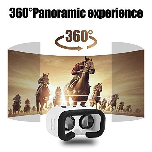 VR-headset, 3D Virtual Reality-bril, compatibel met smartphone met afmetingen van 4,0 tot 6,0 inch, smartphoneglazen… - Image 4
