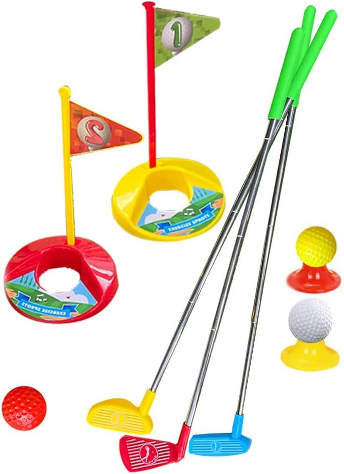 ゴルフ　おもちゃ Amazon | PowerTRC デラックスキッズおもちゃゴルフセット ゴルフ