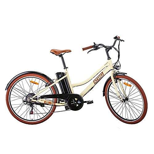 Bicicleta Elétrica Miami Aro 26 Retro 350W 7,8Ah 6V Shimano Atrio - BI208