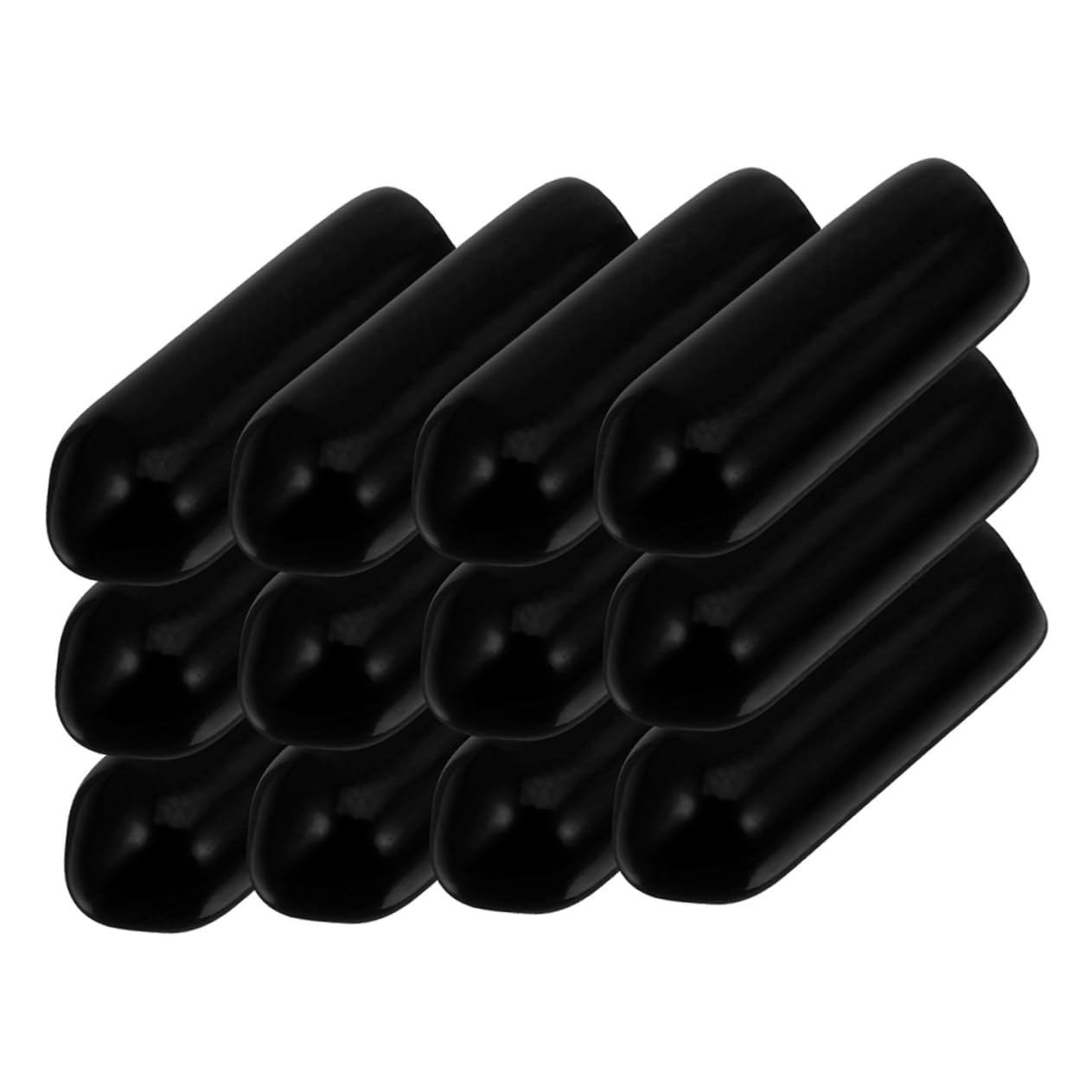 STOBAZA 200 Pcs Peg Board Hook Protectors Protective Caps for Cubicle Hooks Rubber Stopper Plugs Easy Install Long Lasting