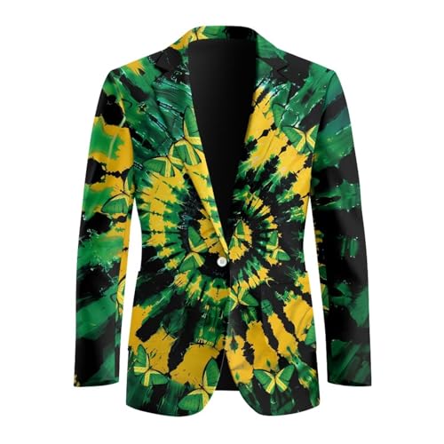 Patriotic Blazer Men Regular Fit Lined Button Blazer Jacket4