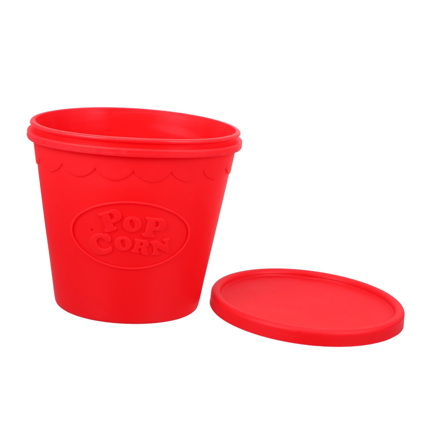 IMIKEYA 2 Stück Popcorn Eimer Goodie Boxen Keksbehälter Popcorn Boxen Wiederverwendbare Behälter Party Snacks Eimer Pommes Frites Becher Beutel Rot