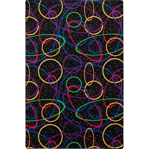 Joy Carpets Fluorescent Looped 12' x 7'6