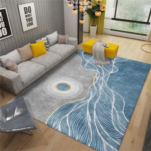Tapis couloir long et salon pour protéger le sol des rayures de chaise - 2