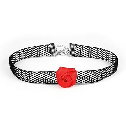 vsilay Halloween Collier Ras du Cou Punk Gothique Ceinture Collier Ras du Cou Chocker Noir Punk Colliers Ras du Cou Bijoux Colliers Ras du Cou pour Femmes Sexy Cover