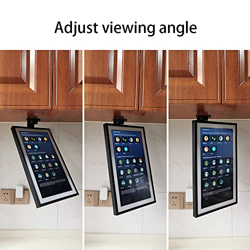 Under-Cabinet Mount， For Amazon Echo Show 15，Keeps Echo Off The Counter And Turns Side To Side，Ceiling Or Under-Cabinet Mount Black 026-01 #TOP3