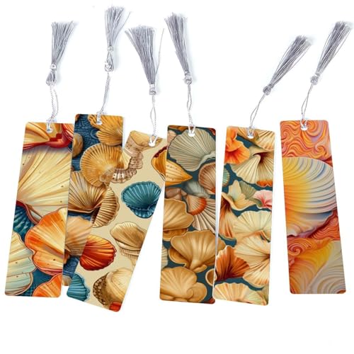 Marque-pages coquillage tendance pour savourer votre voyage de lecture estival