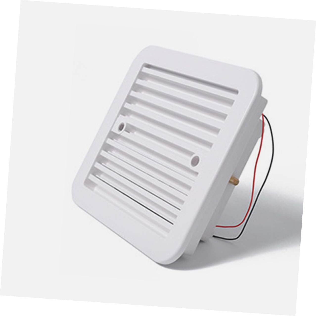 12v 8-inch Rv Exhaust Fan with Blade Bathroom Ventilation Fan for Camper Roof Silent Replacement for Rv Bathroom and Garage