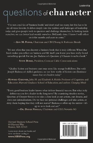 Questions of Character: Illuminating the Heart of Leadership Through Literature - Image 2