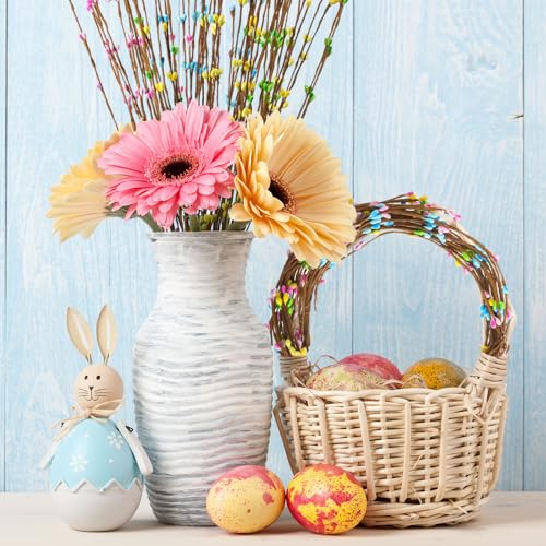 32 Pcs Easter Artificial Berry Garland Spring Pip Berry Sprays Pastel Picks Stems Floral Picks Stems for Easter Centerpieces Craft Wreath Making Home Decor (Fresh) - Image 6