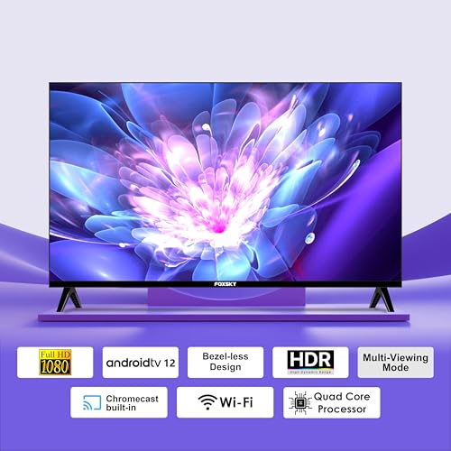 Image of Foxsky 108 cm (43 inches) Full HD Smart LED TV 43FS-VS (Black)