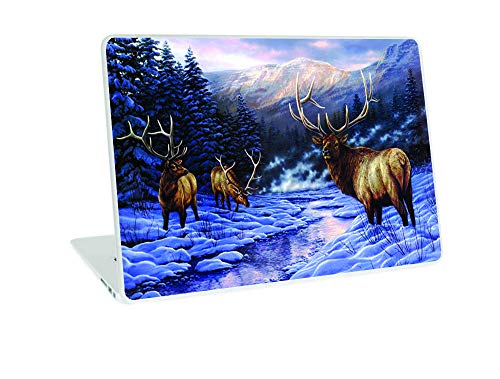 Image of Galaxsia Swamp DEERLaptop Skin /Sticker /Cover /Decal Compatible for Any 14 inch Inches Laptop (Hp /Dell /Sony /Acer /Lenovo /Asus. Etc) Or Notebook.