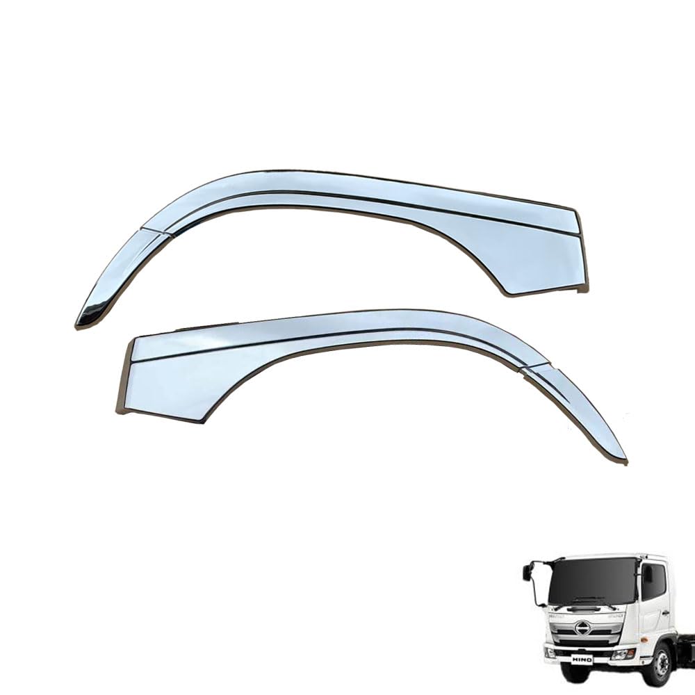 Amazon | 日野 17レンジャー メッキ オーバーフェンダー R/Lセット