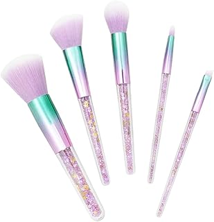 MAGICLULU Juego de 5 pinceles para polvo, som...