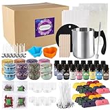 Photo Gallery eclhtlny kit per la creazione di candele, set completo, contiene cera di soia, barattoli squisiti, kit fai da te per la creazione di candele per principianti e adulti, regalo di halloween e natale, Photo Gallery eclhtlny kit per la creazione di candele, set completo, contiene cera di soia, barattoli squisiti, kit fai da te per la creazione di candele per principianti e adulti, regalo di halloween e natale,