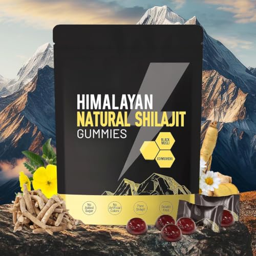 Gomitas de Shilajit puro: claridad mental y vitalidad diaria para tu rutina activa