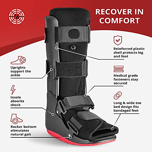 ManaMed ManaEZ Air Boot Tall CAM Boot Orthopedic Walking Boot for