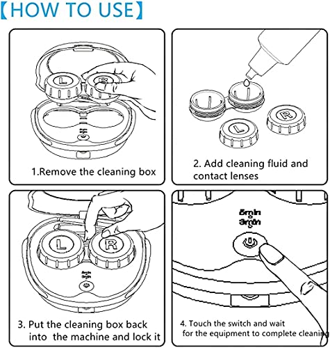Vordrassil CLC-003BLUE Mv5 Contact Lens Cleaner Machine thumb #1