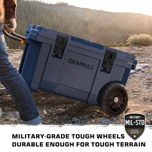 Deaprull 55 Quart Cooler With Wheels thumb #6