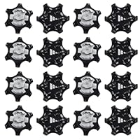 16 Stück Golfschuhstollen, Golfspikes, Golfschuhspikes, Cricketspikes, Gewindespikes, Stollen für Golfschuhzubehör