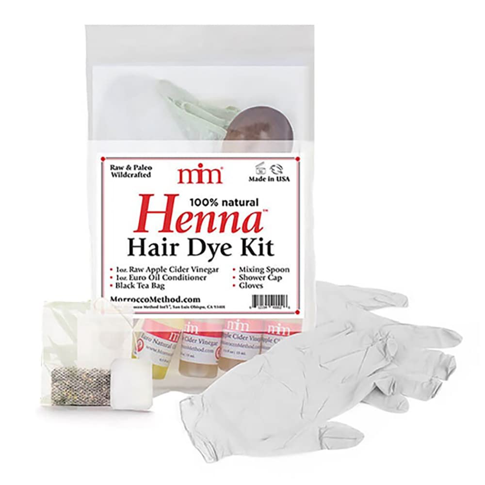 Henna Hair Dye Kit. 100% Natural. No Fragrance. Pair this Kit with the Henna Color of your choice for great results with ease.