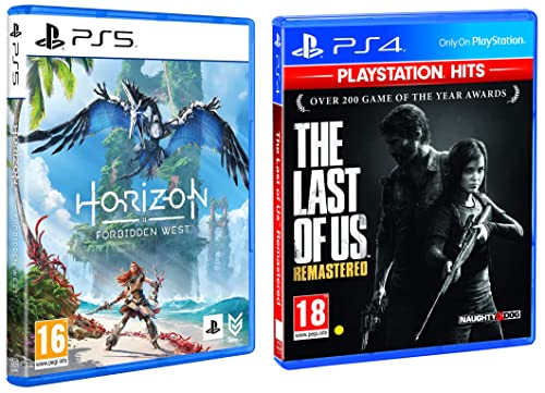 Image of Sony Horizon Forbidden West | Standard Edition | PS5 Game (PlayStation 5) & Sony The Last of US Hit (PS4)