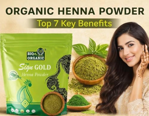 Polvo de Henna Pura 100% para Tinte de Cabello - Rojo 400 g miniatura 4