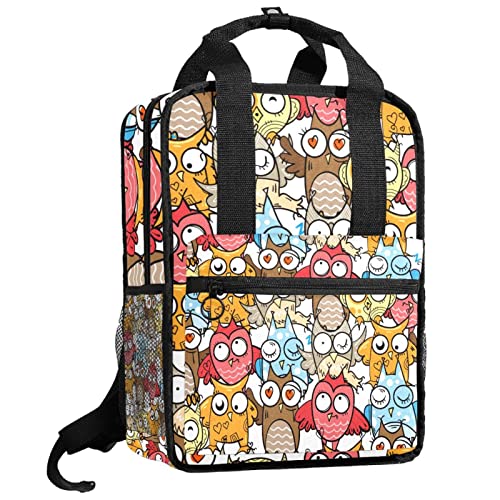 Sac à dos pour garçons avec bretelles réglables motif abstrait soulageant les épaules