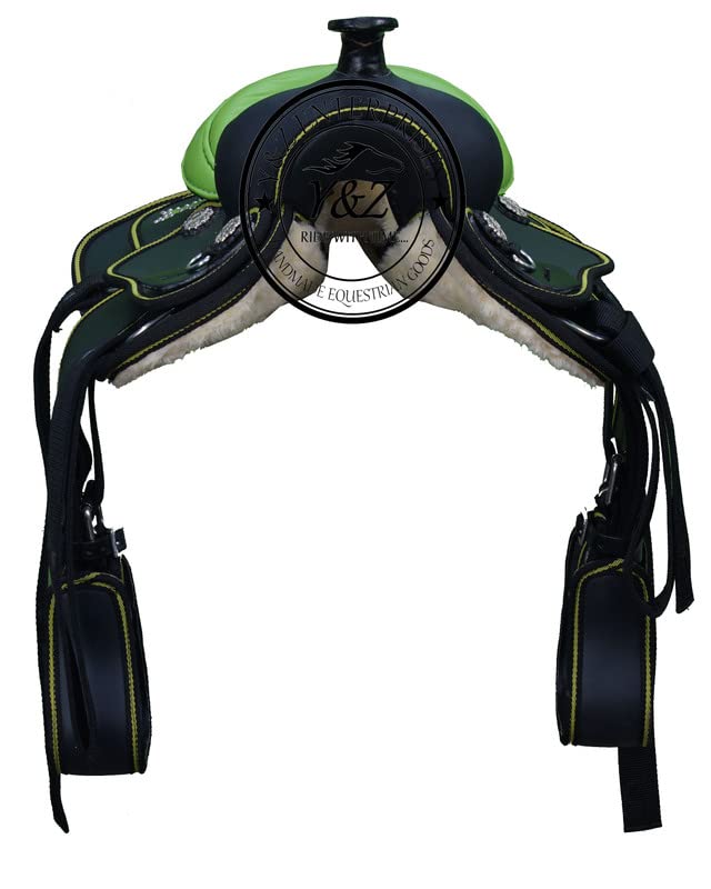 Selle de cheval synthétique Western Pleasure Trial taille Selle de cheval synthétique Western Pleasure Trial taille