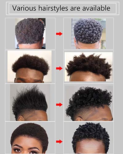 4 Pcs Varied Magic Twist Hair Brush,Curl Sponge,Tornado Locking Afro Curling Coil Comb Two-Side Hair Care Styling Tool (Blend) #TOP2