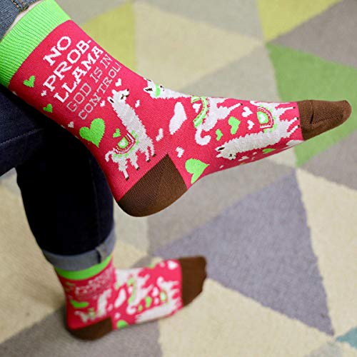 Kerusso One Size Fits Most Novelty Christian Faith Message Socks4