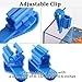 LQMBABY Fish Tank Hose Clamp, 6Pcs Aquarium Hose Holder, Aquarium Air Tube Holder, Multi-Functional Water Pipe Hose Holder with Adjustable Clamp for 0.31
