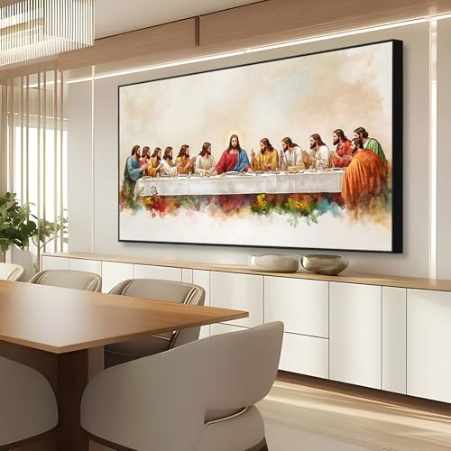 Image de Jésus minimaliste pour décorer une salle à manger - 3
