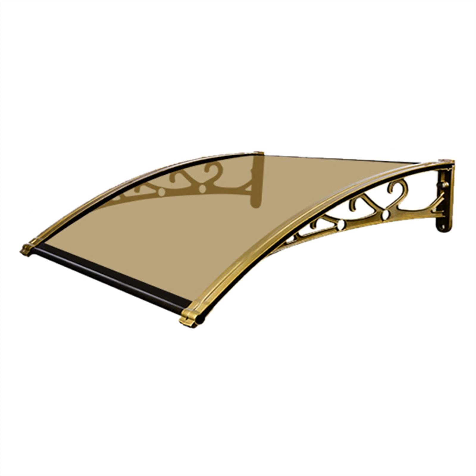 Auvent de porche de jardin et shelter pluie neige en polycarbonate pour fenêtre