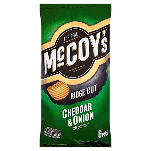 [McCoy's ] �}�b�R�C�`�[�Y�ƃI�j�I���`�b�v�X6×27�O���� - Mccoy's Cheese And Onion Crisps 6 X 27 G [���s�A���i]