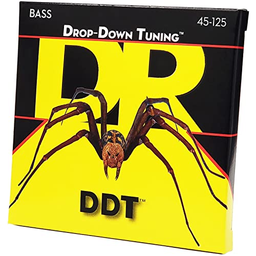 DR String DDT5-45 Drop Down Tuning Jeu de cordes pour guitare basse - Les Beatles, Paul McCartney, John Lennon, RIngo Starr, George Harrison DR String DDT5-45 Drop Down Tuning Jeu de cordes pour guitare basse – Image 3