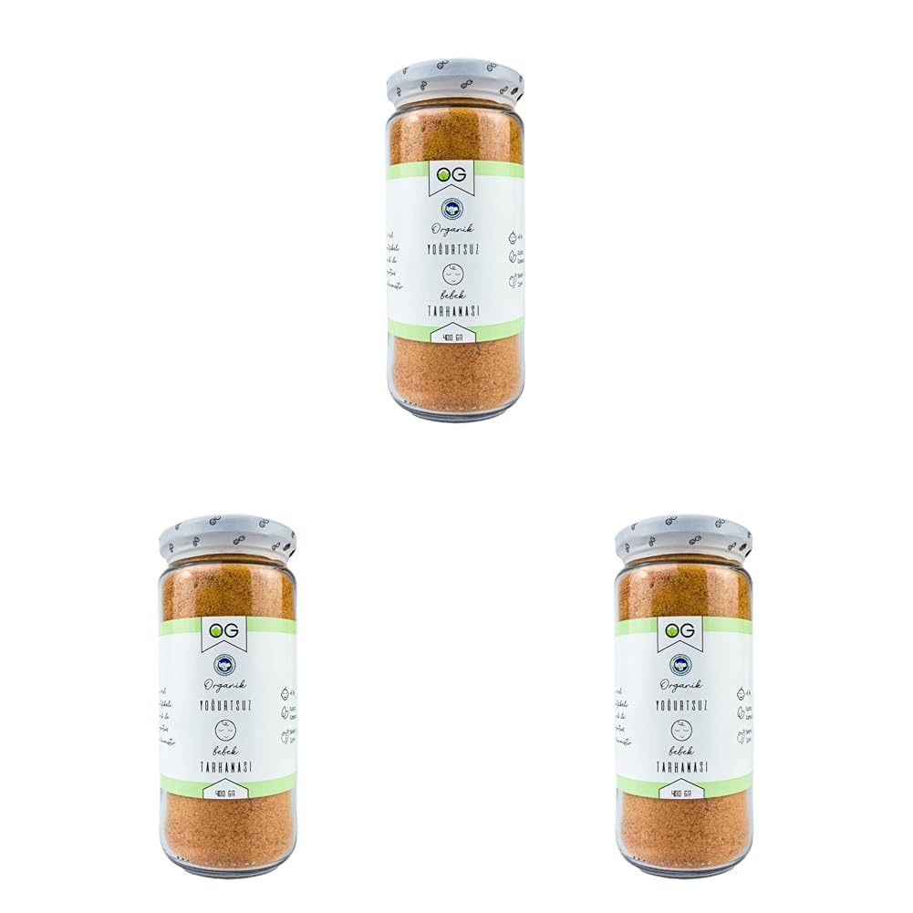 OG Organik Yoğurtsuz Bebek Tarhanası 400 Gr (3 paketi)