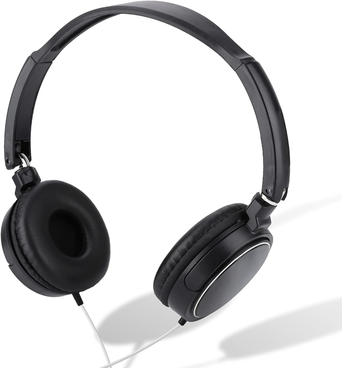 ciciglow Overhead Headphones, Foldable Compact Wired Headset Stereo HiFi Music Headphone for Smartphones Tablets MP3/MP4 Laptops