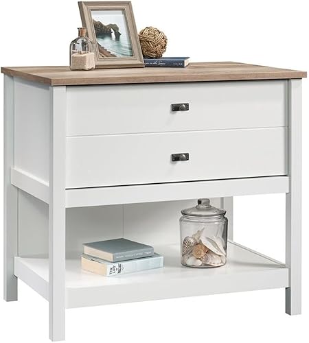 Miniatura 9 de UrbanPro Archivador lateral de madera de granja en blanco suave