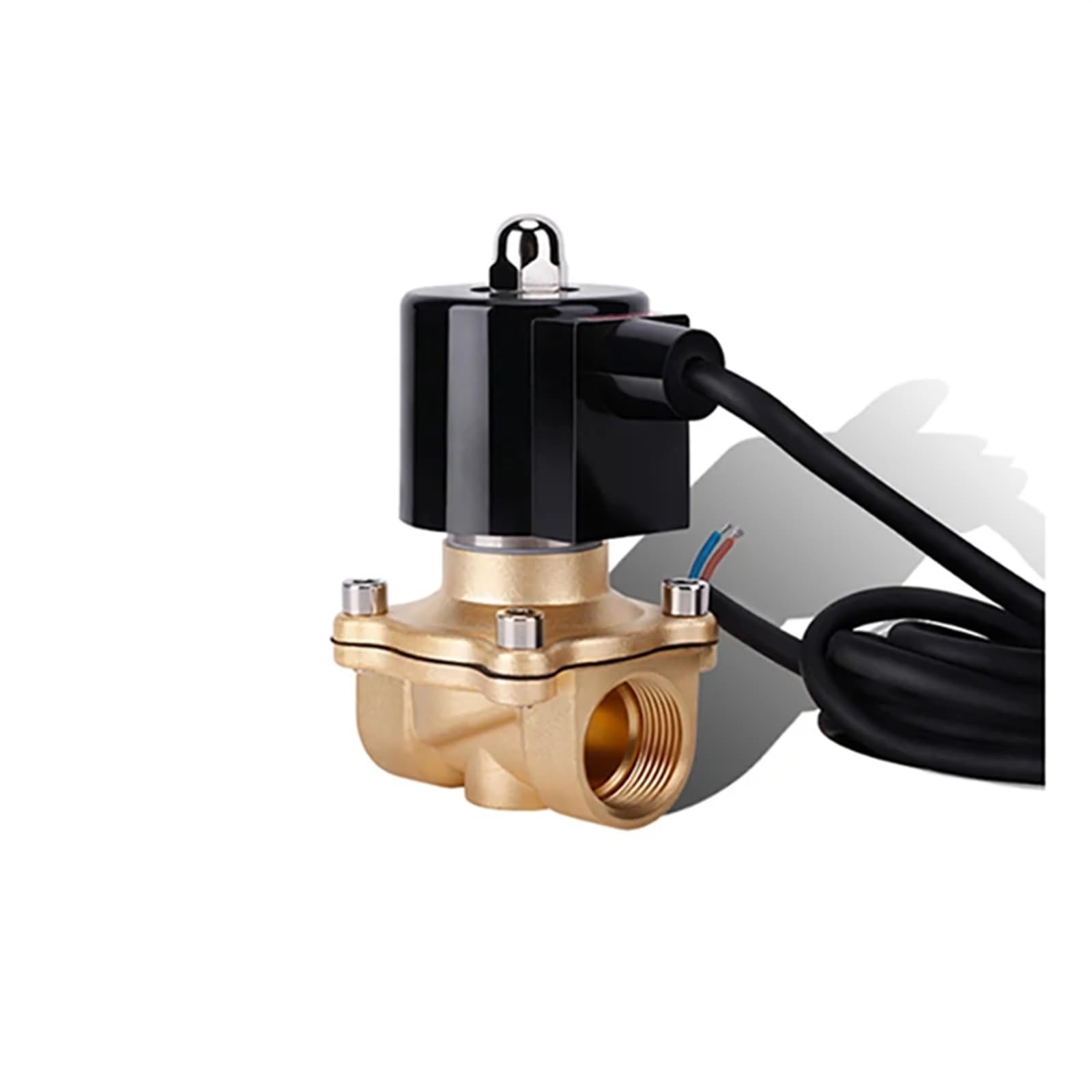 Elettrovalvola 3/4'' BSP Ottone - Normalmente Aperta 12V DC O 24V DC (Scegli Tensione)