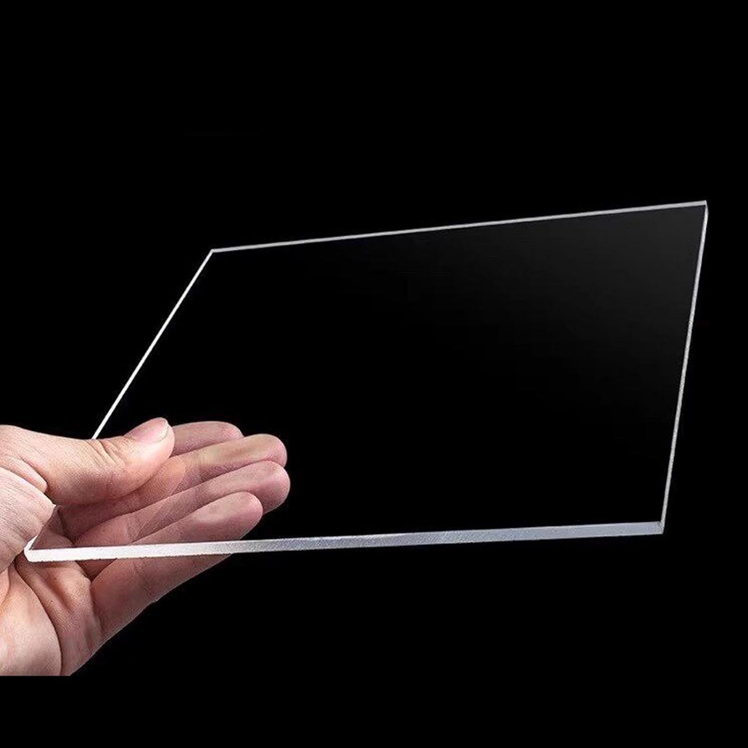 5 mm Polycarbonate Greenhouse Panels Polycarbonate Sheet Glass Sheet Thick Plastic High Impact Scratch Resistant for Home and Garden Use(30x100cm/12x39in)