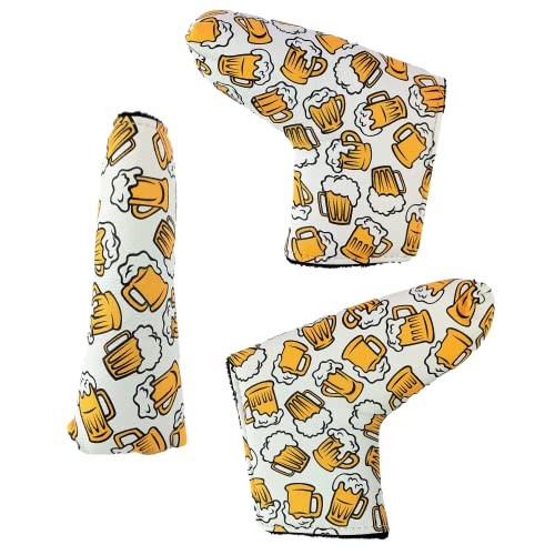 Foretra Couvre-bâton de golf motif bière, accessoires
