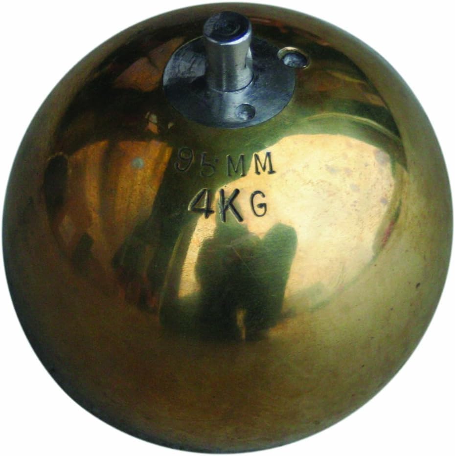 Brass Hammer for Track & Field Athletes, Built to Last with Aluminum Handle and Hammer Wire, 6 kg/110mm