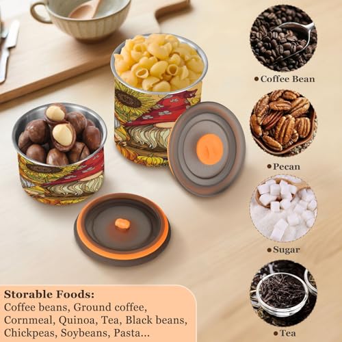 Envase para café de acero inoxidable 900 ml ATTX miniatura 5
