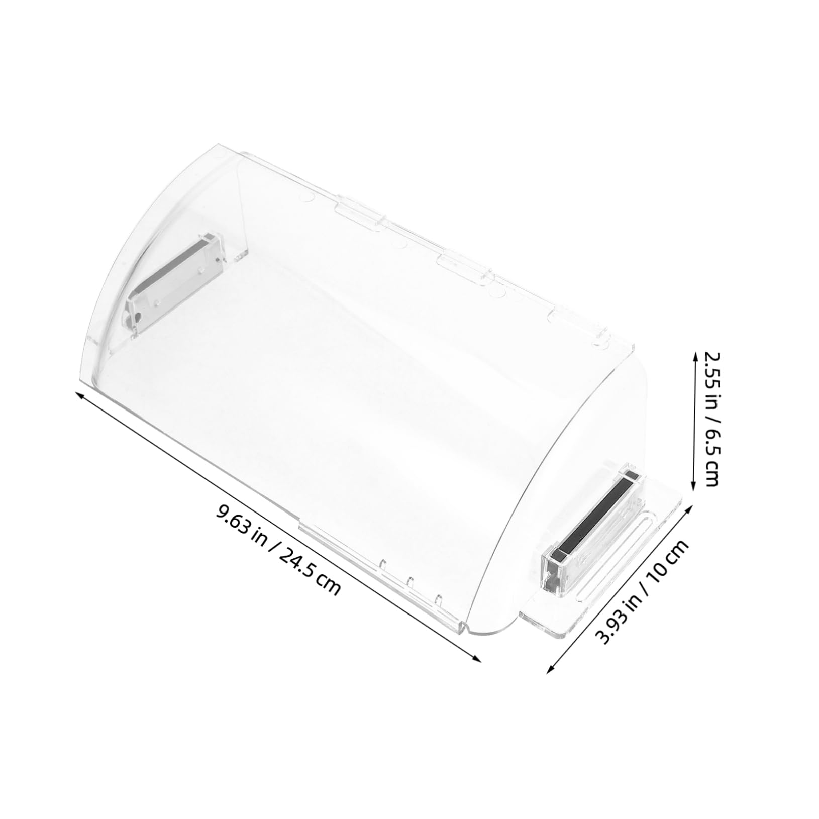 POPETPOP Cubiertas de Ventilación Magnéticas Ajustables de Plástico para Deflectores de Aire Seguros Diseño Minimalista y Apariencia Elegante para Uso en Paredes y Techos