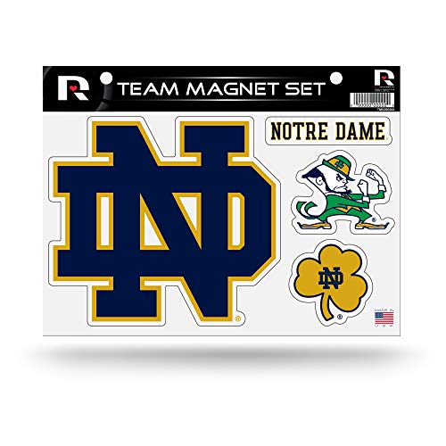 NCAA Notre Dame Fighting Irish Die Cut Team Magnet Set Sheet